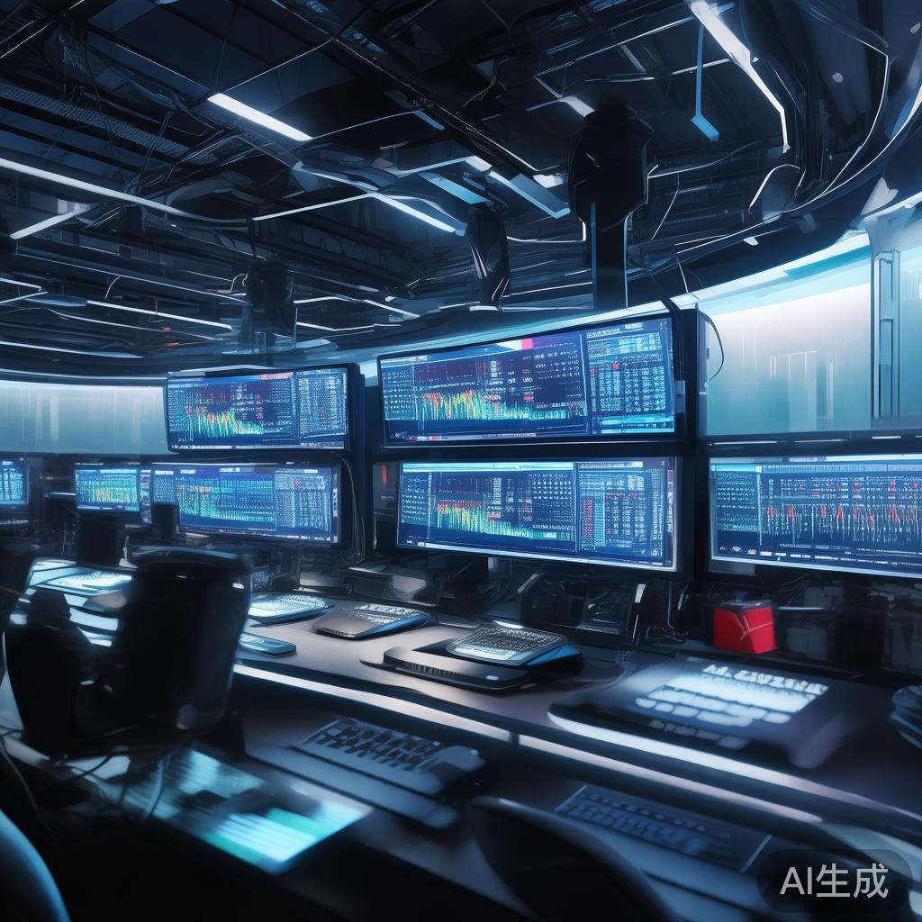 平台还引入智能监控系统，实时监控平台运行状态和交易